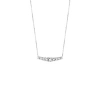 Collana Bliss Donna Rugiada in Oro bianco Diamante 0.06 Ct 20085206 - 20085206